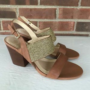 Isola Slip on Shoes Tan Leather